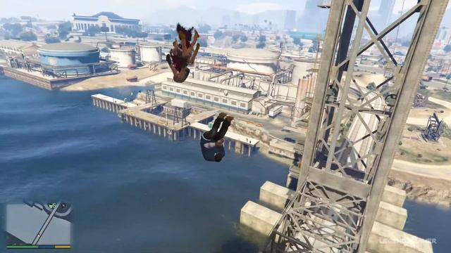 GTA 5 Sky Ragdolls Compilation#6/ Funny Moments смотреть онлайн