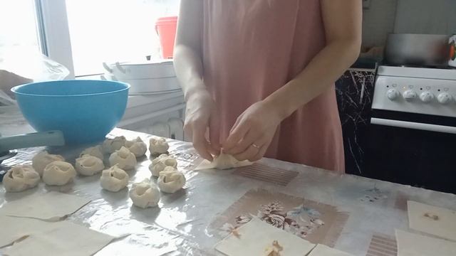 Ұлдарым манты жасауға көмектесті? Как приготовить манты  Вкусные манты Сочные манты