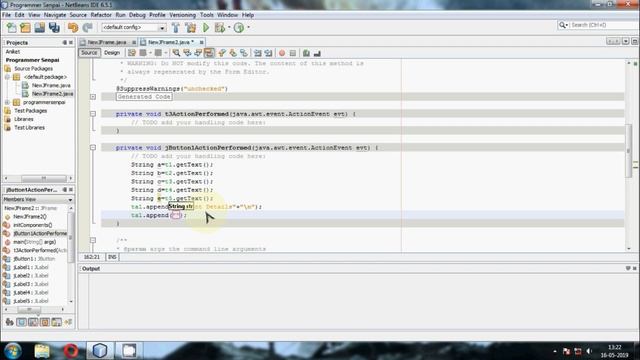 JAVA Chapter 02: Basic Controls In Netbeans смотреть онлайн