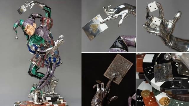 Уральские камнерезы создают 3D статуэтки | Грация мозаики и камня | Фантастическая стоимость шедевр
