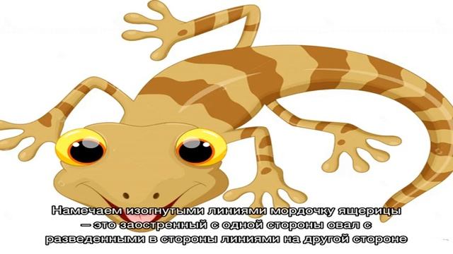 Как нарисовать ящерицу карандашом поэтапно для начинающих и детей: пошаговая инструкция. Как нарис. смотреть онлайн