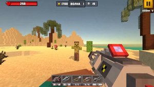 Фанатский Minecraft шутер Босс Крипер мутант Шутер Крафт! Зомби Апокалипсис