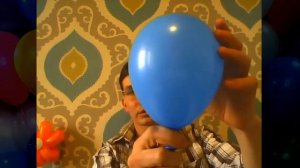 Как правильно надувать воздушный шарик