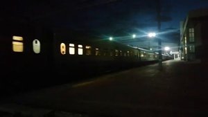 Отправление пассажирского поезда Анапа - Томск 204с, 19.09.22