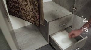 Шкаф для одежды и белья Канкун