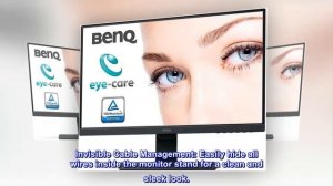 BenQ GW2480 24 Inch IPS 1080P FHD Computer Monitor with Built In Speakers, Proprietary Eye-Care