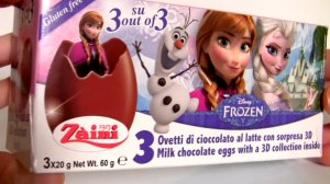 3 Сюрприз Яйца Холодное Сердце Мультфильм 3 Disney Frozen Surprise Eggs Сartoon