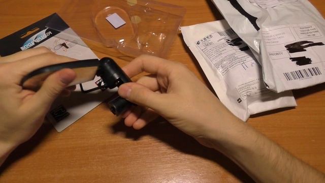 Для велосипеда крепление на руль камеры, зеркало заднего вида с AliExpress Unboxing