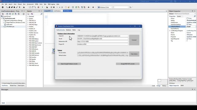 TMS WEB Core with Firebase: Connect to a database in minutes