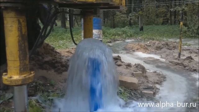 Излив воды из артезианской скважины смотреть онлайн