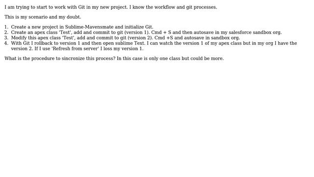 Salesforce: Git + Sublime Text + Refresh server смотреть онлайн