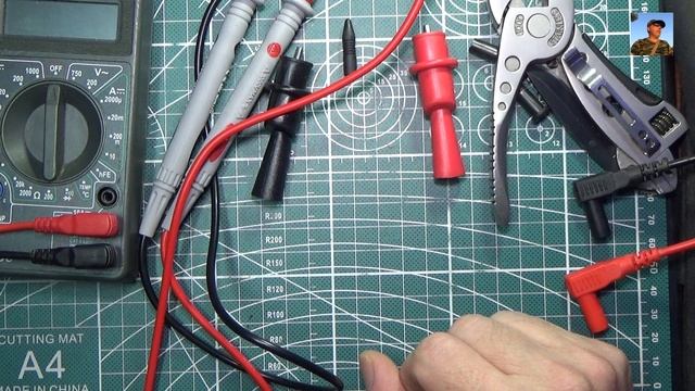 Набор тестовых щупов для мультиметра с Алиэкспресс A set of test probes for a multimeter Aliexpress смотреть онлайн
