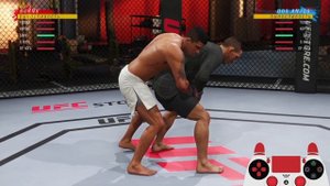 12. Выход за спину. Защита и контратака. UFC 4.