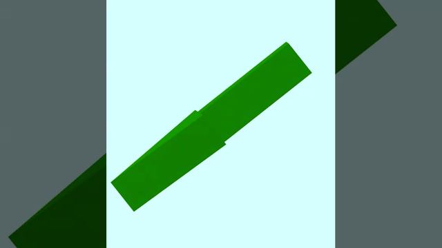 3D-указатель - зелёная стрелка - налево-вниз