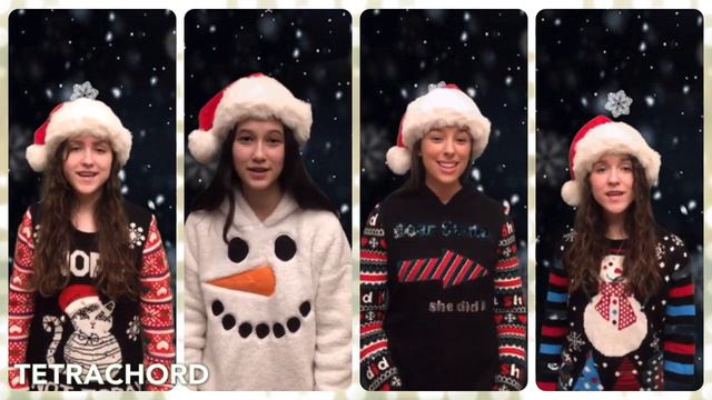 Mister Santa Barbershop Cover (parody of Mister Sandman) | Tetrachord смотреть онлайн