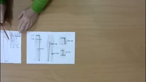 Построение выкройки классических брюк.