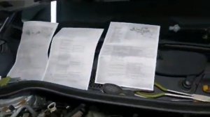 Замена термостата Mercedes W246 w176