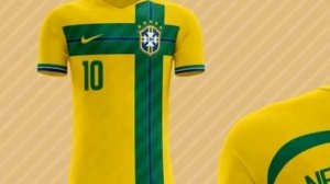 Brazil new kit for 2018 Russian world cup