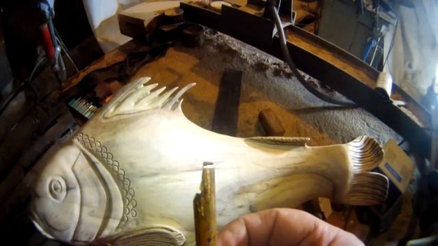 РЕЗЬБА ПО ДЕРЕВУ, ОРЕХ.(подарок другу) WOODCARVING, NUT. (gift to the friend) смотреть онлайн