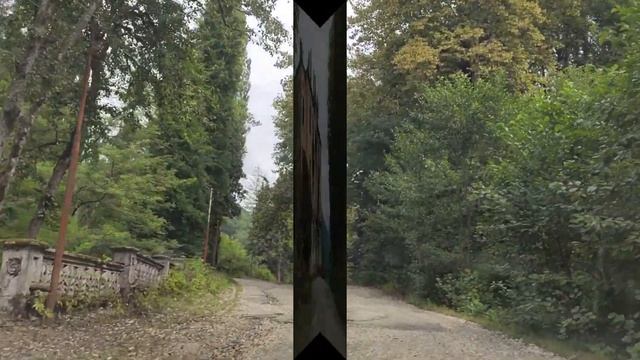 Абхазия. Посёлок Акармара . Водопад. Сентябрь 2019. смотреть онлайн