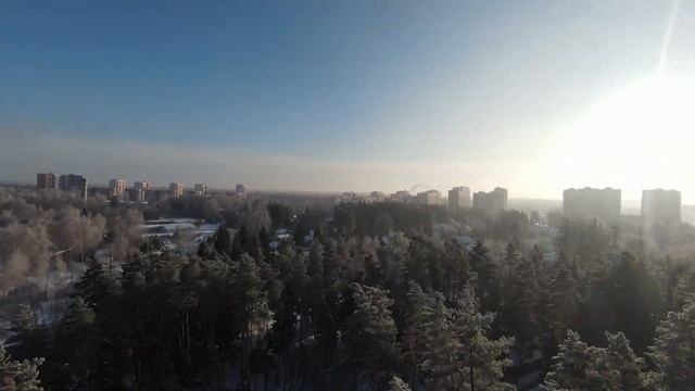 Волшебное утро в Подмосковье /// Ватутинки и сказочный зимний лес