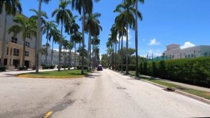 West Palm Beach Florida - Driving Through West Palm Beach Florida 4k UHD
