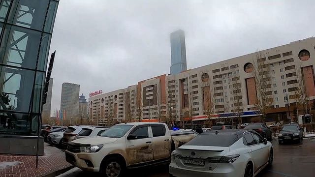 #астана.Сегодняшняя суета по поводу открытия счета в банке,и Астана с высоты между делом.