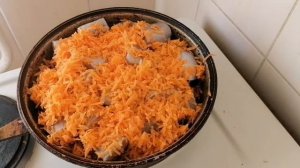 Тушёный минтай с морковью  вкусно и просто
