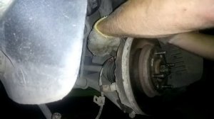 Ремонт hyundai accent. Замена переднего ступичного подшипника.