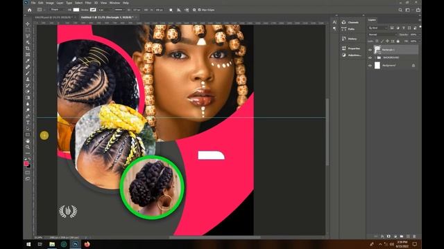 How to create a Beauty Salon Flyer skillfully! / PHOTOSHOP TUTORIAL смотреть онлайн