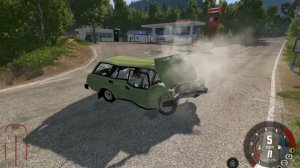 Краштест Лада/ВАЗ (2101, 2102, 2103, 2104, 2105, 2106, 2107, Нива) Beam NG Drive