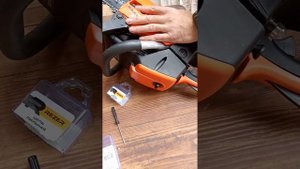 собираю новую бензопилу Carver