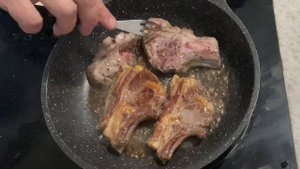 Баранья корейка жареная! Быстро и вкусно!