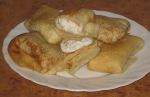 САМЫЕ ВКУСНЫЕ БЛИНЫ С ТВОРОГОМ