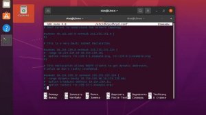 Установка и настройка сервера DHCP на Linux Ubuntu 20.04 (Installation DHCP-server on Linux Ubuntu)