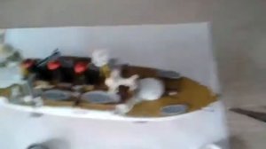 Завершение модели броненосец Потёмкин.4 часть