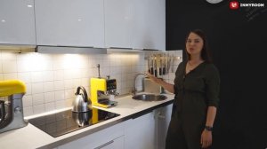 БЕЛАЯ КУХНЯ 6 кв.м.в СКАНДИ стиле. РЕМОНТ КРОШЕЧНОЙ КУХНИ. Дизайн интерьера МАЛЕНЬКОЙ КУХНИ РУМТУР