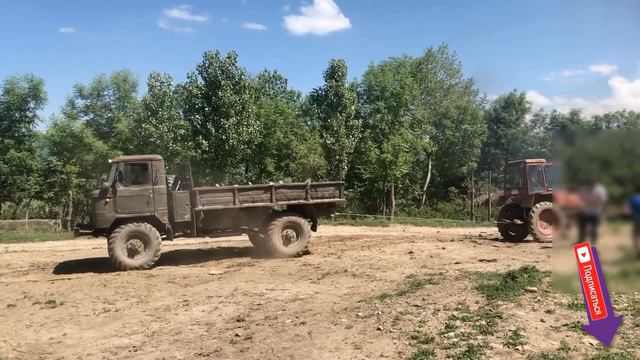 Как вы думаете? ГАЗ 66 или Трактор т 25 ? Тест драйв смотреть онлайн