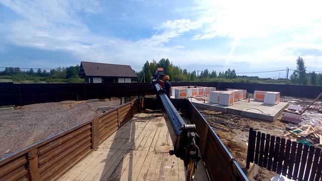 Манипулятор.Смазка стрелы. смотреть онлайн