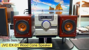 JVC EX-D1 Wood Cone Speaker