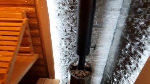 ✅ Баня своими руками  из липового горбыля и печью на дровах.