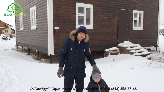 Отзыв о компании Экобрус. Дом из профилированного бруса.