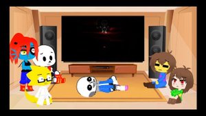 Undertale react to Fantasy Time Trio Phase 3