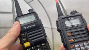 Радиостанция Quansheng UV-R50 и речной диапазон