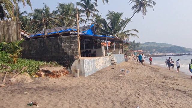 Anjuna Beach October 2023 Current Situation | SHACKS Watersports Crowd