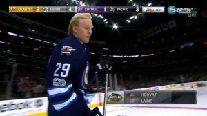 Patrik Laine vs Bo Horvat Fastest Skater Competition