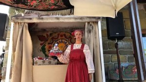Сказки на лавочке. История создания русских кукол.