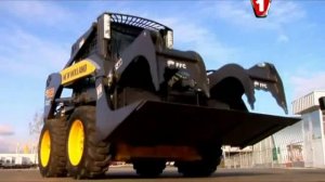 Мини - погрузчик New Holland L170 в Автоакадемии
