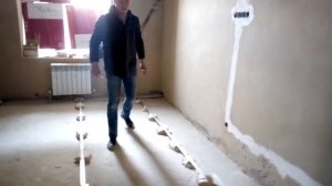 Быстрая установка маяков для заливки пола.Полтава