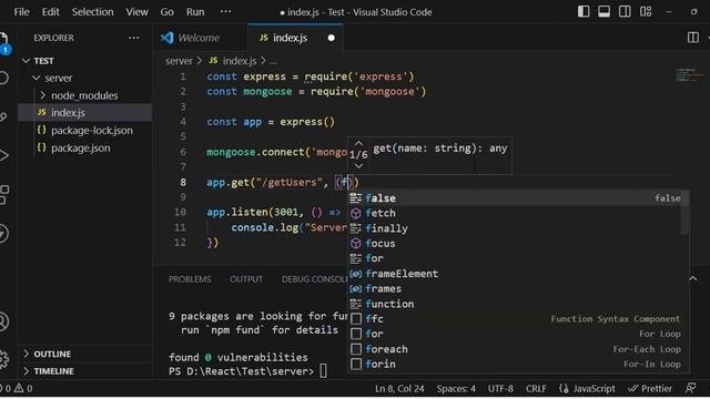 How To Connect Node.JS With MongoDB Using Mongoose | Connect To A MongoDB Database Using Node.js